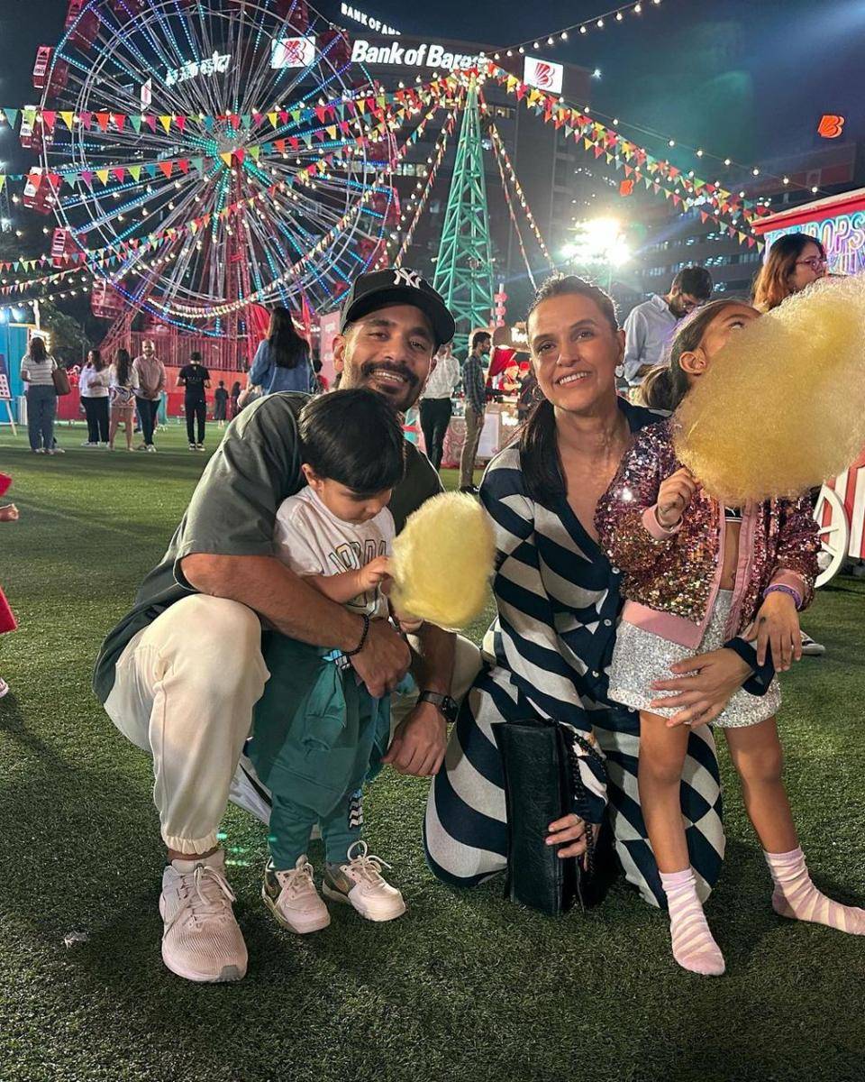 keluarga Neha Dhupia (instagram.com/nehadhupia)