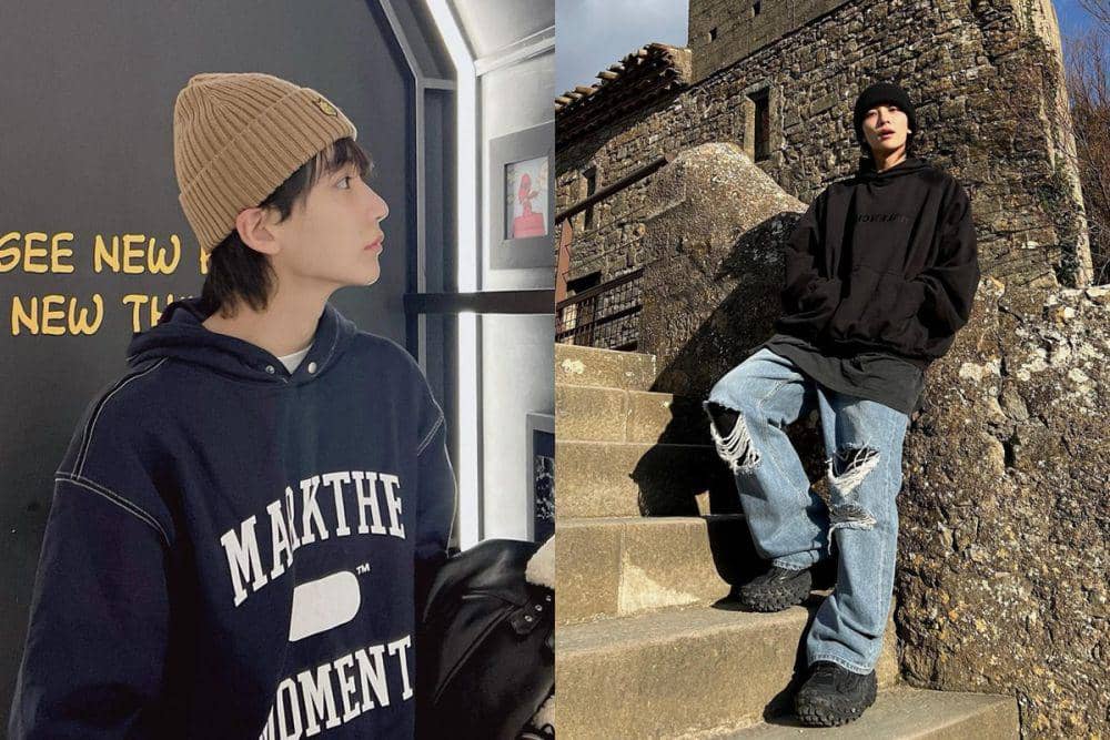 7 Inspirasi OOTD Hoodie ala Jeonghan SEVENTEEN, Comfy dan Stylish!