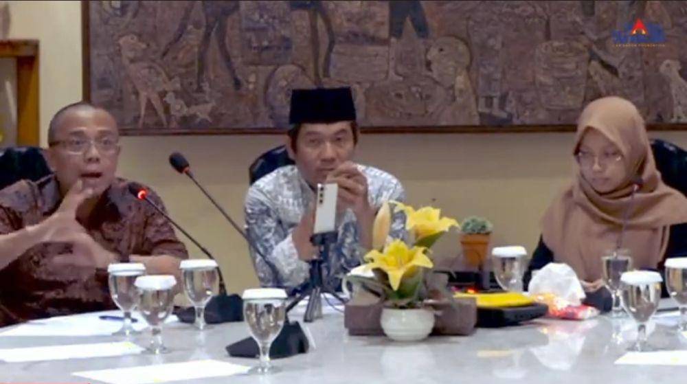 Diskusi di kantor Parasyndicate, Wijaya, Jakarta Selatan pada Selasa, 27 Februari 2024. (Dokumentasi Istimewa)