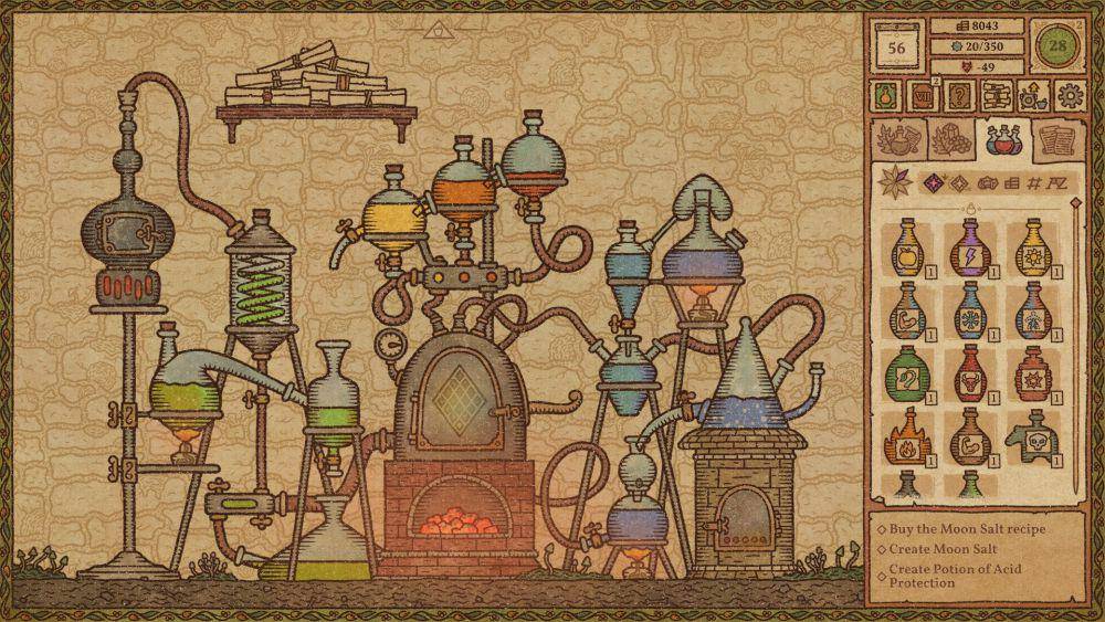 Menjadi ahli racik ramuan terbaik (store.steampowered.com/Potion Craft)