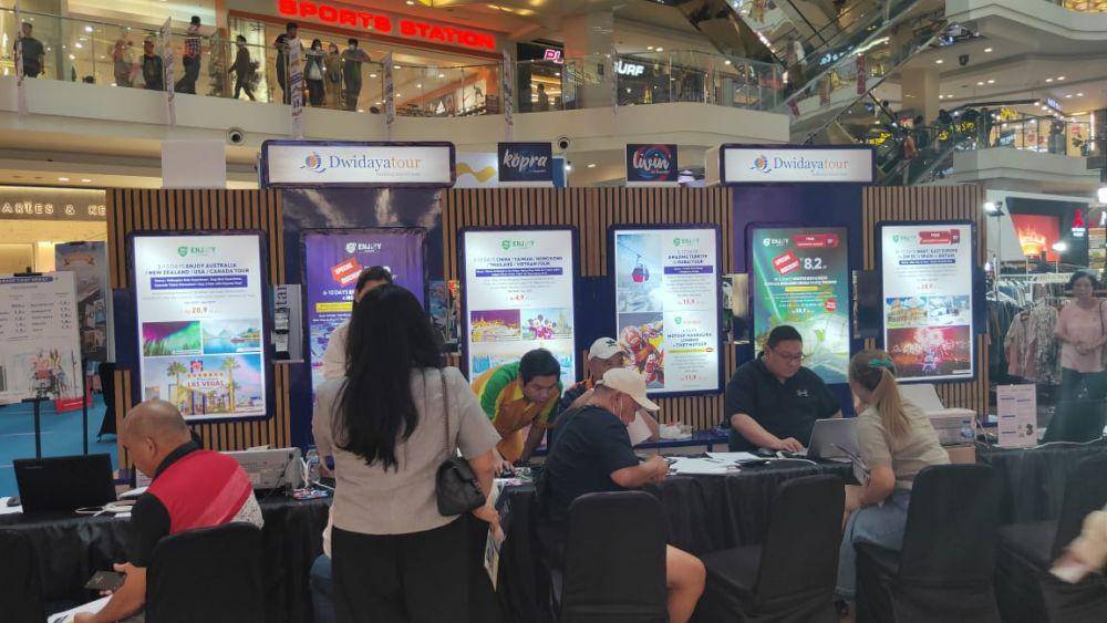 Ilustrasi pameran perjalanan Pesta Wisata Nusantaratour. (dok. Nusantaratour)