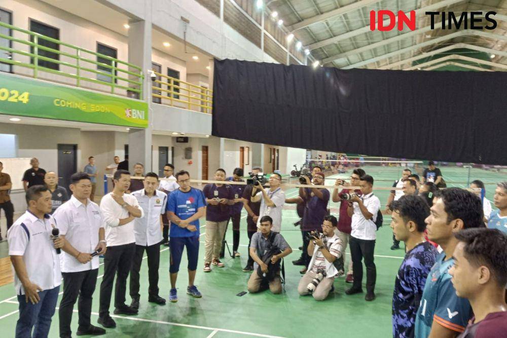 Suasana di Pelatnas PBSI, Selasa (27/2/2024). (IDN Times/Tino)