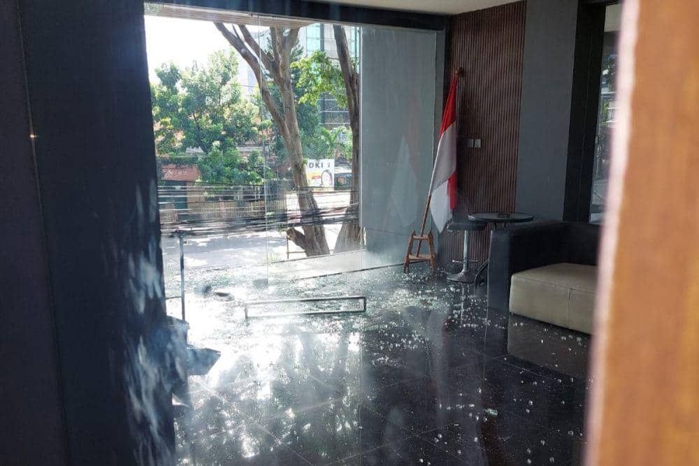 TKP di mana seorang pria diduga ditembak oleh mantan suami artis (dok. IDN Times/Istimewa)