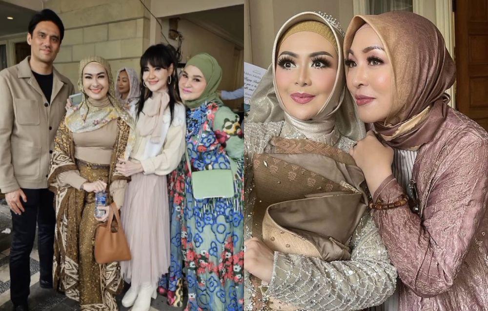 7 Potret Artis di Perayaan Ultah ke-45 Eddies Adellia, Bak Acara Reuni