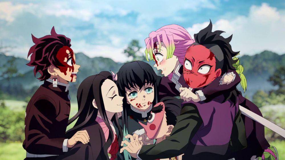 post-credit scene Demon Slayer To The Hashira Training (dok. Ufotable)