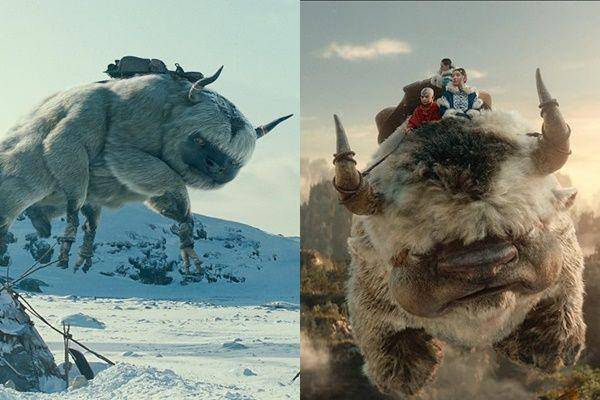 perbandingan karakter live action Avatar The Last Airbender 2010 vs 2024 (dok. Paramount Pictures | dok. Netflix)