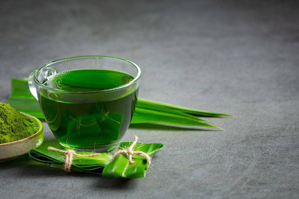 ilustrasi sirup pandan (freepik.com/jcomp)