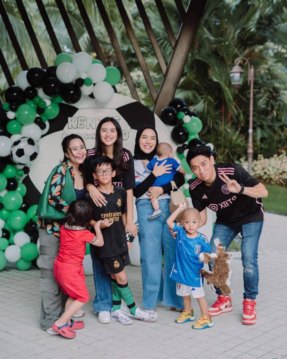 potret ulang tahun Kenzie putra Cynthia Wijaya (instagram.com/cyncynwijaya)