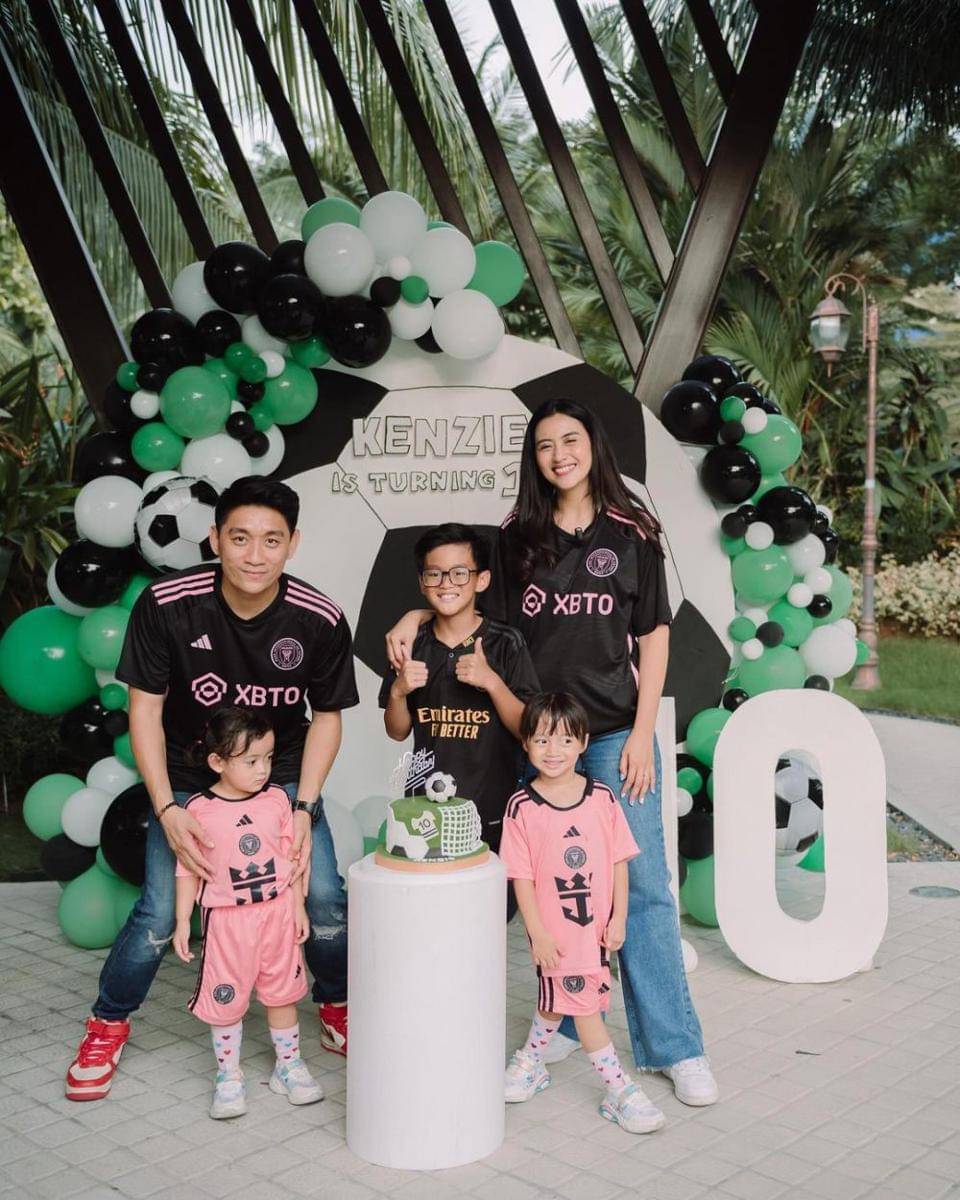potret ulang tahun Kenzie putra Cynthia Wijaya (instagram.com/cyncynwijaya)