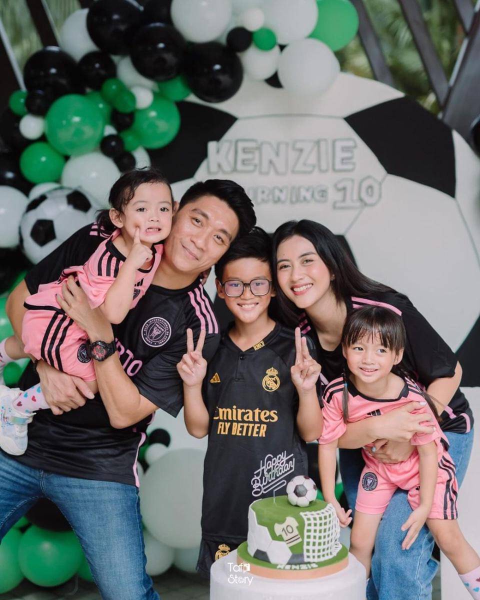 potret ulang tahun Kenzie putra Cynthia Wijaya (instagram.com/cyncynwijaya)