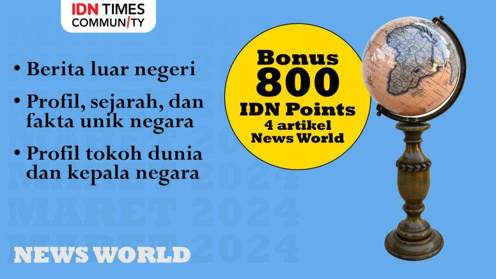 Kumpulan bonus IDN Points IDN Times Community (IDN Times/Sukma Mardya Shakti)