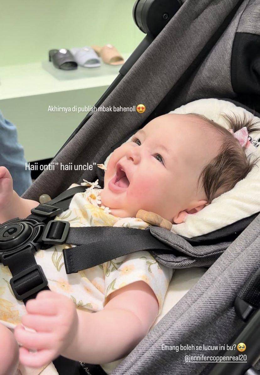 potret gemas Kamari, anak Jennifer Coppen yang baru dipublis (Instagram.com/tarisnaaryanti)