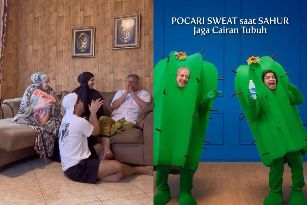 potret keluarga nobar iklan pertama Pak Muh dan Fadil (instagram.com/fadiljaidi)