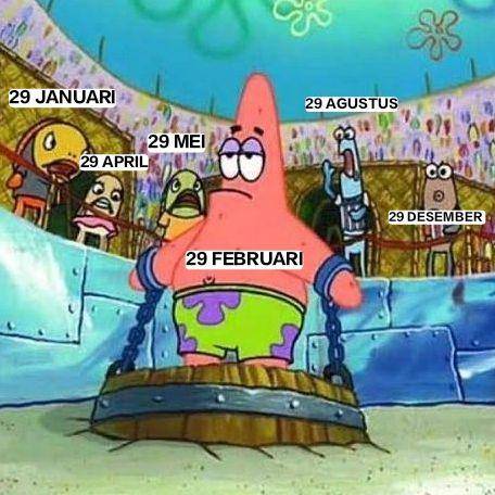 meme tahun kabisat (dok. pribadi/Iip Afifullah)