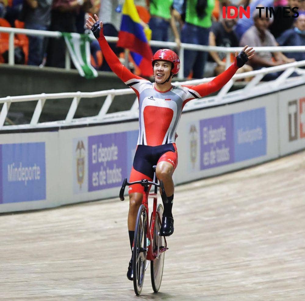 Atlet sepeda asal Pontianak, Bernard Van Aert. (IDN Times/@bernardvanaert).