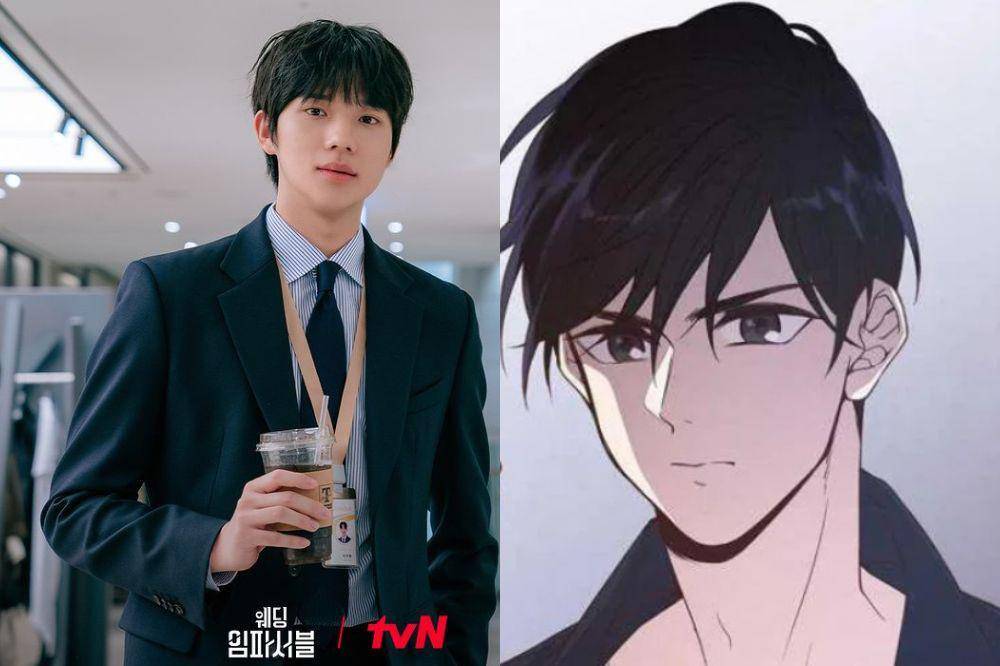 Perbedaan karakter Wedding Impossible vs Webtoon (dok. tvN/Wedding Impossible | Webtoon/Wedding Impossible)