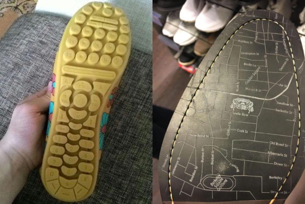 10 Desain Sol Sepatu Kocak, Ada Remot sampai Peta