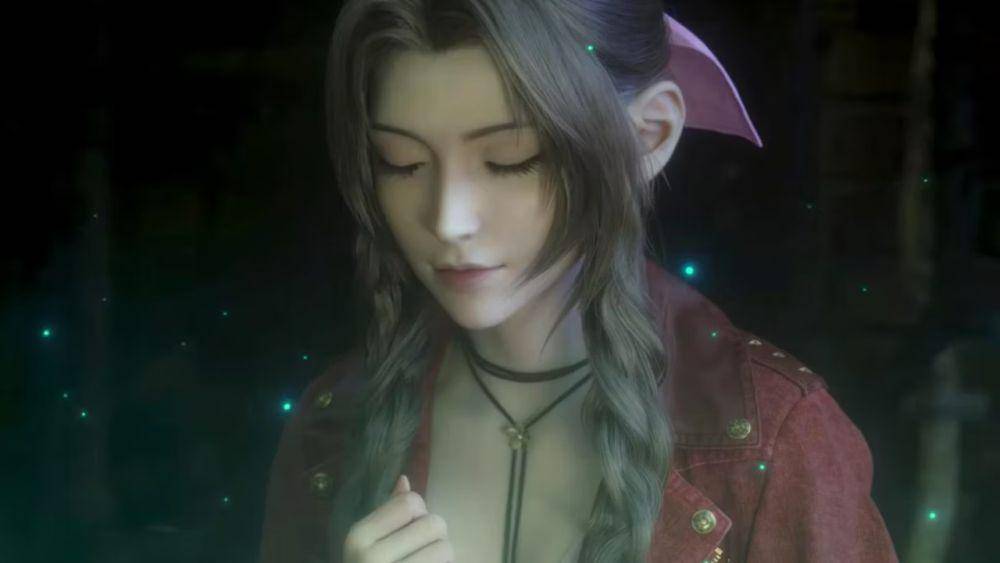 Aerith menggunakan kekuatannya untuk berkomunikasi dengan Lifestream. (dok. Square Enix/Crisis Core: Final Fantasy VII Reunion)