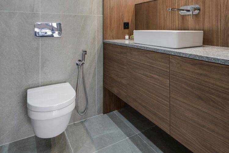 ilustrasi kamar mandi dengan smart toilet (pexels.com/Max Rahubovskiy)