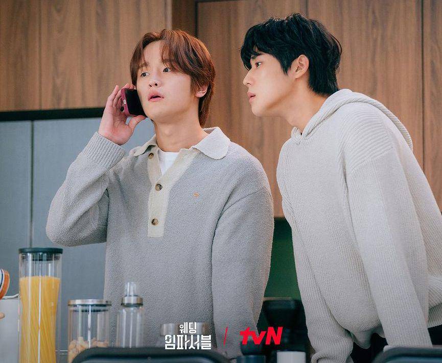 Kim Do Wan dan Moon Sang Min di drakor Wedding Impossible (instagram.com/tvn_drama)