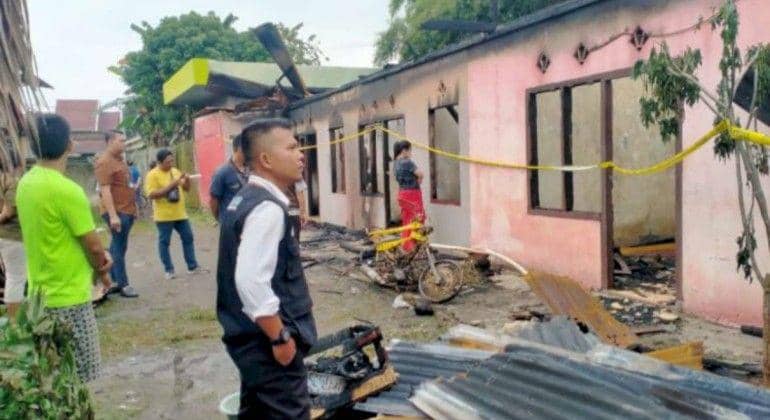 Mes Karyawan Terbakar, Manajer SPBU di Lubuk Linggau Terpanggang