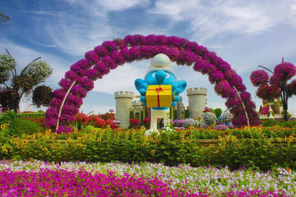 Dubai Miracle Garden di Dubai (instagram.com/@dubaimiraclegarden)