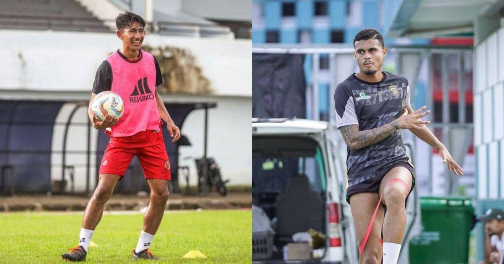 Bek PSM Makassar, Daffa Salman - Bek Persebaaya Surabaya, Yan Victor (Kolase Berbagai Sumber)