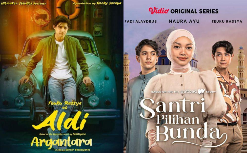 8 Film dan Series Teuku Rassya, Orang Ketiga di Santri Pilihan Bunda!