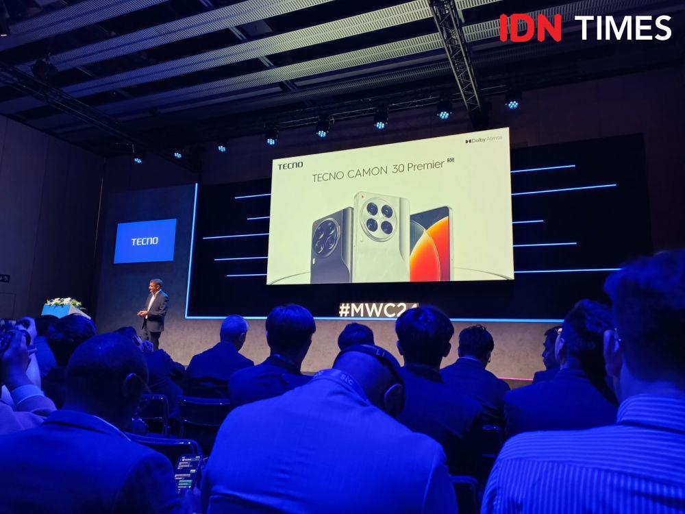 CAMON 30 Premier 5G Resmi Launching di MWC 2024, Speknya Kece!