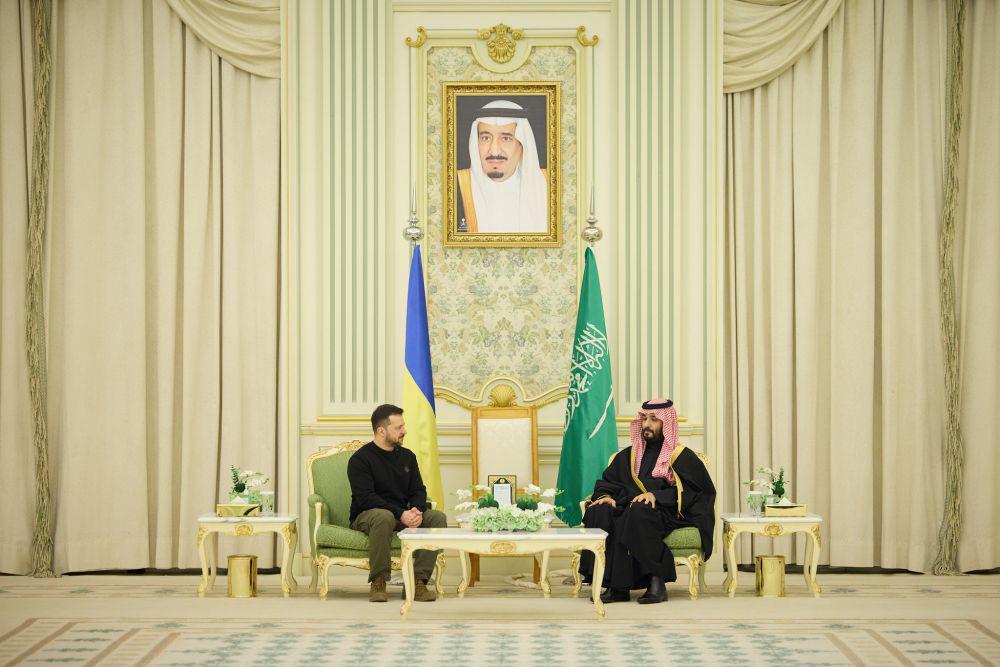 Zelenskyy Temui Pangeran Salman, Minta Solusi Perang