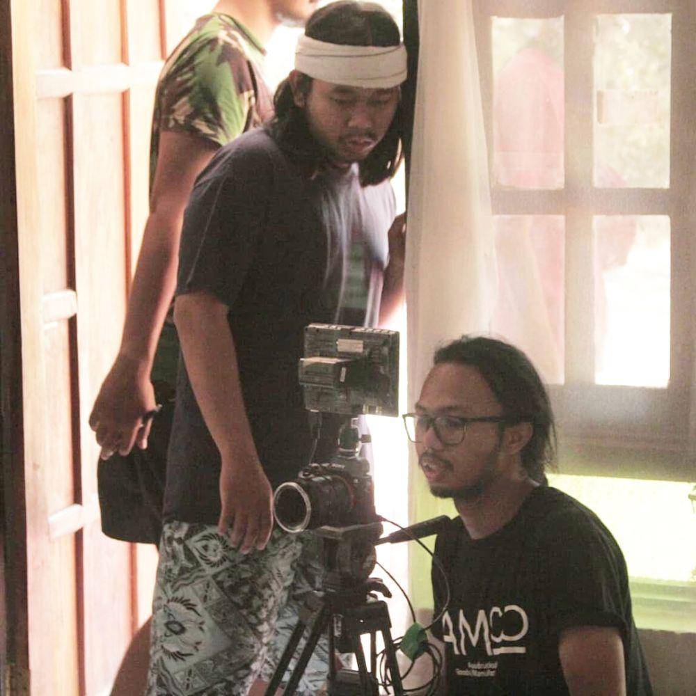 Proses produksi film pendek Dua Ikan dan Sepiring Nasi (Instagram.com/twofishesandadish)