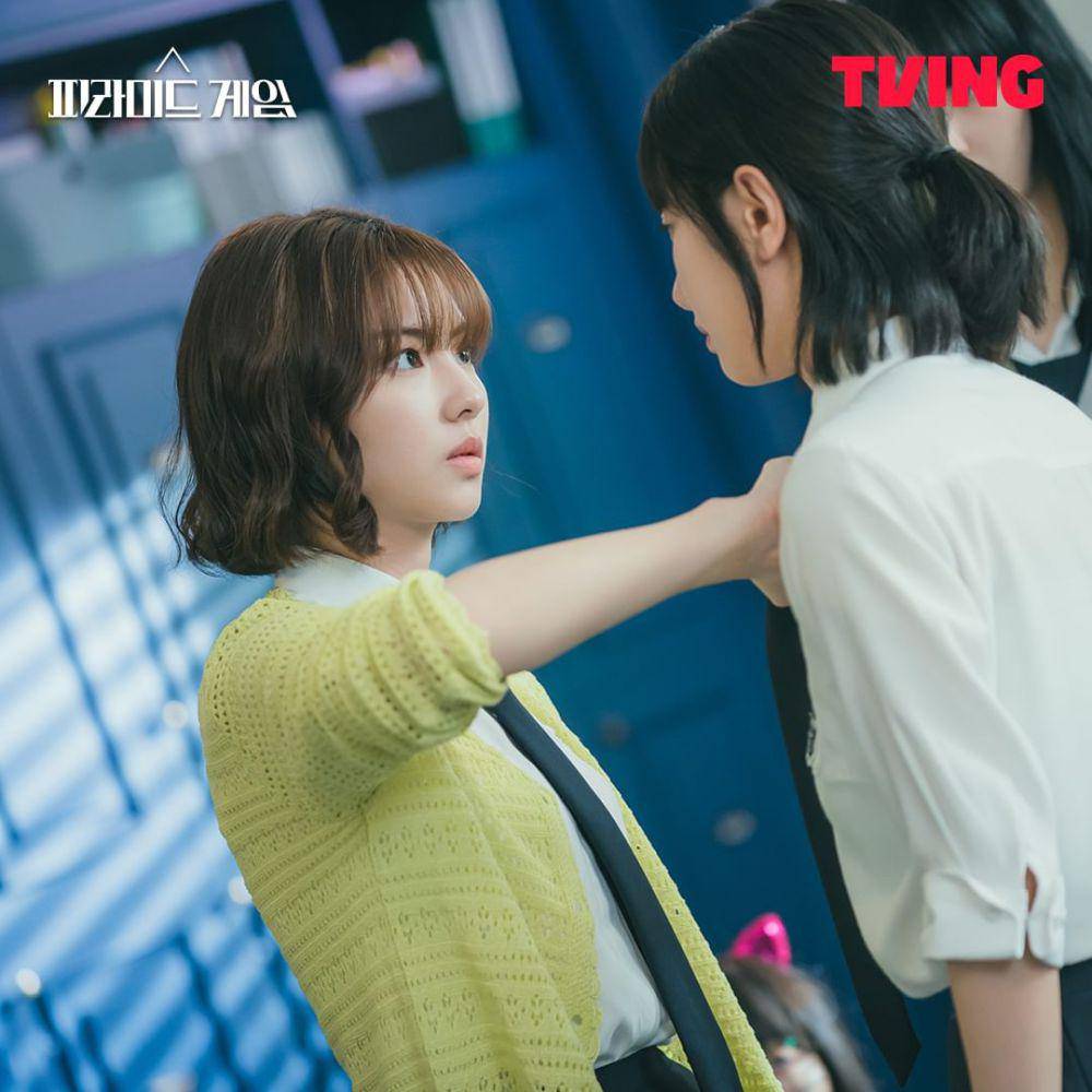potret Ha Yul Ri dalam drama Korea Pyramid Game (instagram.com/tving.official)