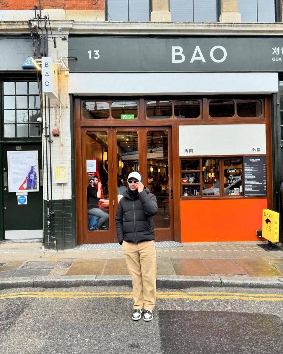 potret Refal Hady ke London (instagram.com/refalhady)