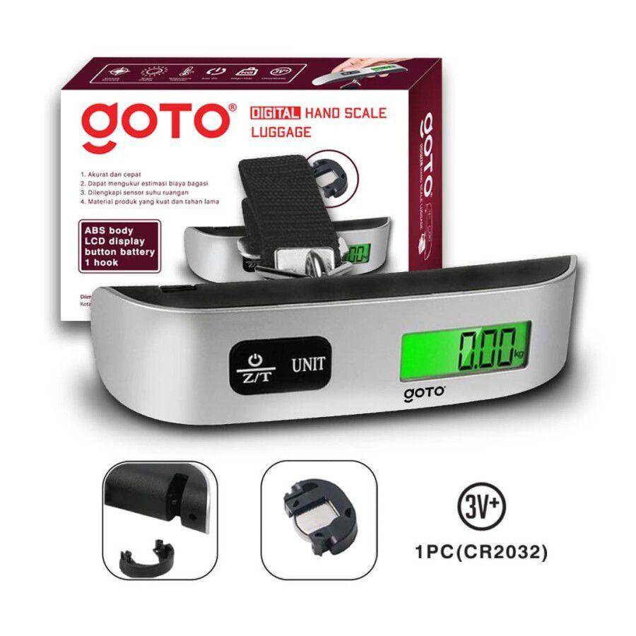 Timbangan Koper Tas Digital Luggage Scale - GOTO Kapasitas 50kg (tokopedia.com/GOTO Indonesia)