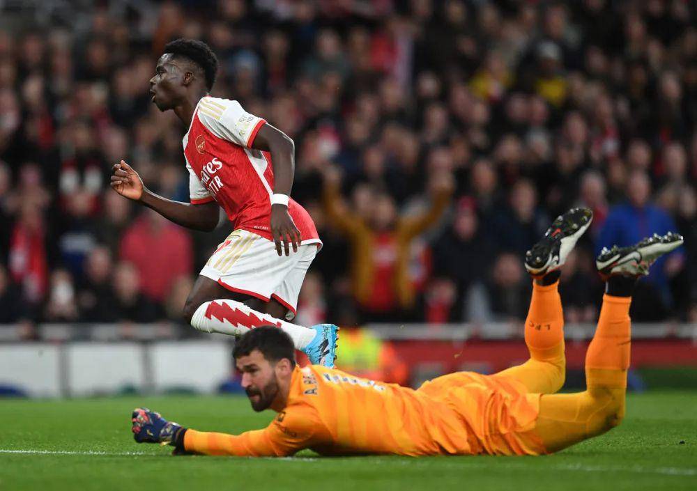 Arsenal melawan Liverpool di Premier League 2023/2024. (premierleague.com)