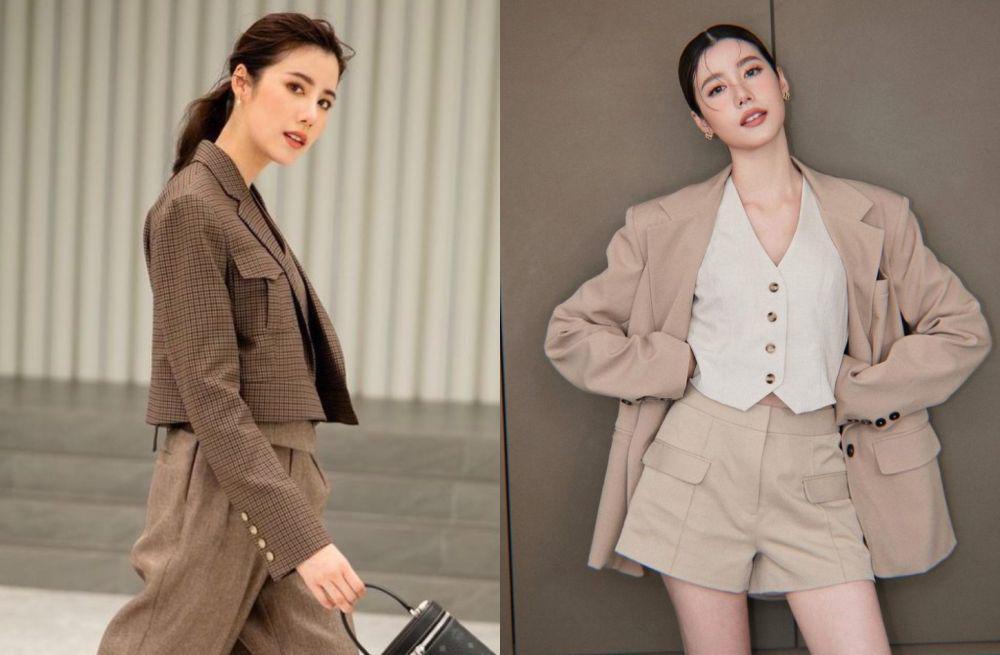 9 Referensi Outfit Bernuansa Earth Tone ala Esther Supreeleela, Kalem!