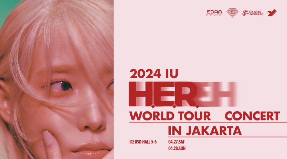 poster konser IU di Jakarta 2024 (twitter.com/ckstarid)