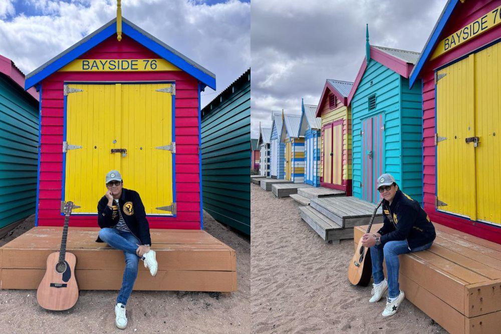 7 Potret Andre di Dendy Street Beach, Foto di Brighton Bathing Box