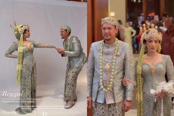7 Potret Resepsi Pernikahan Angga Maliq & D'Essentials, Berasa Konser