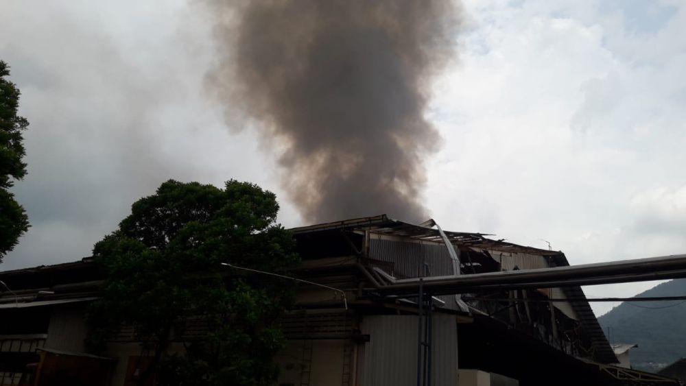 Kebakaran PT Kahatex, Api Lahap Gedung Produksi dan Gudang