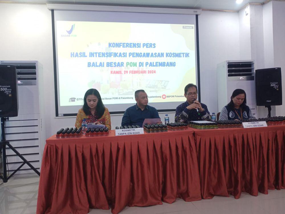 7 Klinik Kecantikan di Sumsel Jual Kosmetik Tanpa Izin Edar