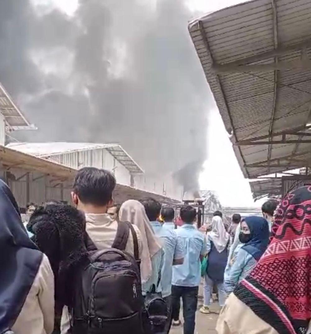 Kebakaran PT Kahatex, BPBD Sumedang Pastikan Tidak Ada Korban Jiwa