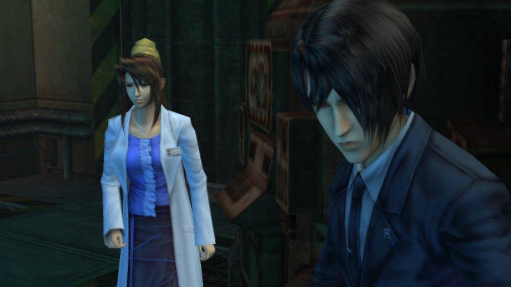 Vincent Valentine dan Lucrecia Crescent (dok. Square Enix/Dirge of Cerberus: Final Fantasy VII)