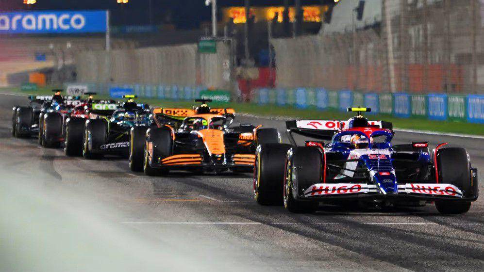 momen saat tes pramusim Formula 1 2024 di Bahrain (formula1.com)