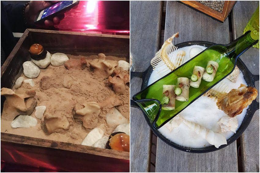 kolase potret penyajian makanan konsep berpasir (reddit.com/user/bwgbd11 | reddit.com/user/Huppelkaatje)