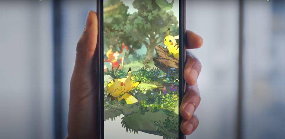 Fitur immersive cards ditampilkan pada video pengumuman Pokémon Trading Card Game Pocket. (youtube.com/@pokemon)