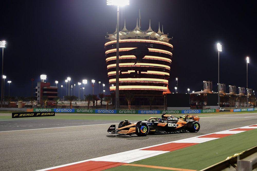 salah satu momen saat tes pramusim Formula 1 2024 di Bahrain (twitter.com/BAH_Int_Circuit)