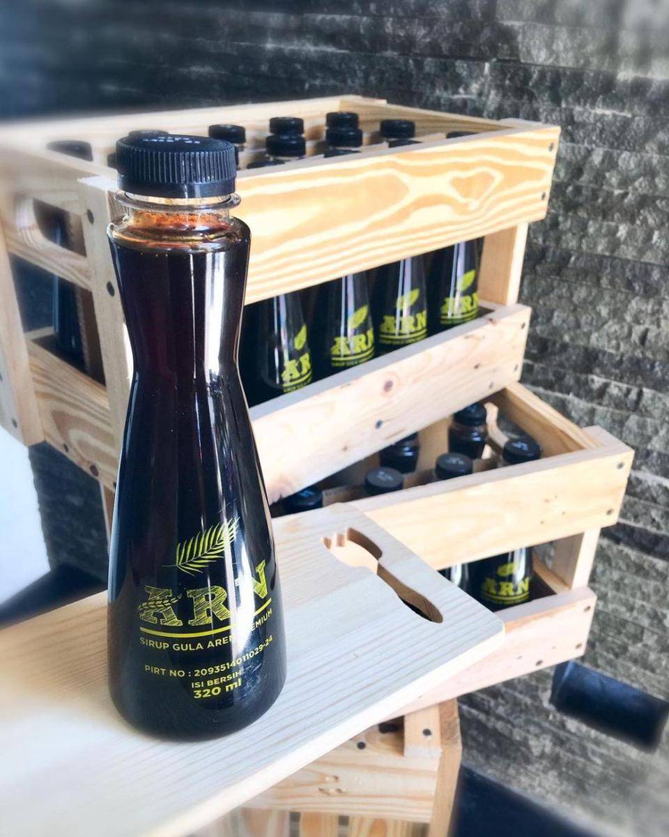 ilustrasi sirup gula aren (instagram.com/arn_ruispremium)