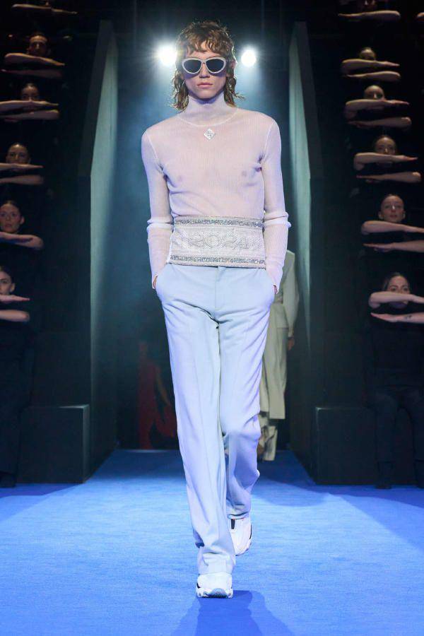 Casablanca F/W '24 di Paris Fashion Week 2024 (instagram.com/purplepr)