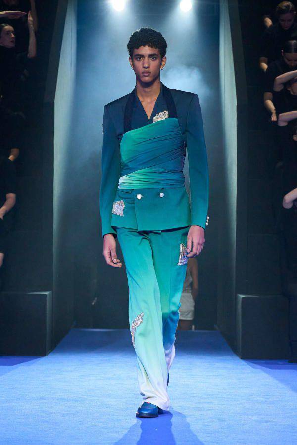 Casablanca F/W '24 di Paris Fashion Week 2024 (instagram.com/knownmodelmanagement)